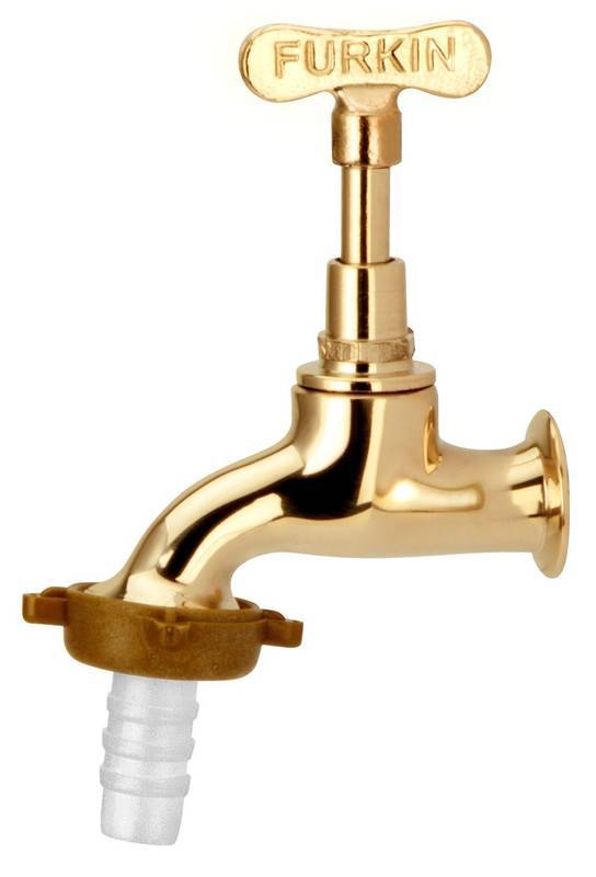 1128 CHAVETA AMARELA TORN JARDIM CURTA JUNIOR 1/2X3/4 DN 15/20 NBR 10281