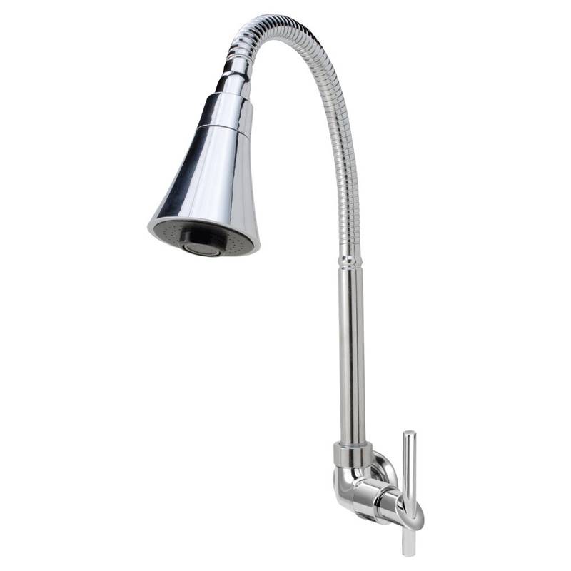 2156 C61 1/4 TORN.B.M PAREDE GOURMET CONICO CROMADO (SACO) DN 15/20 NBR 10281