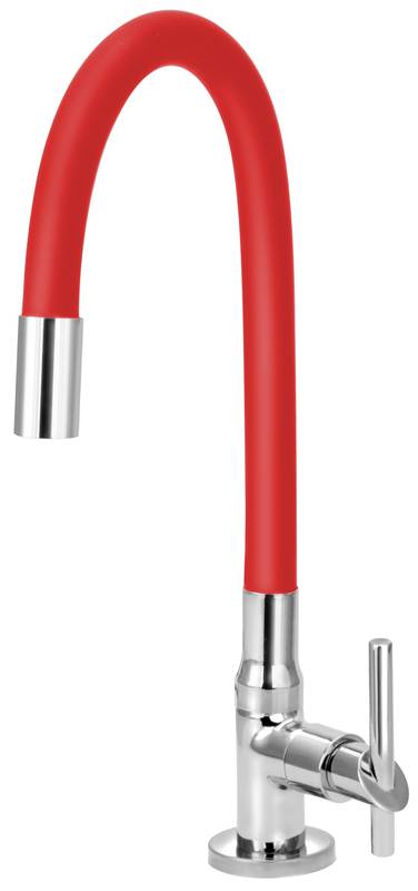 2155 C61 1/4 TORN B.M PIA MESA COLOR VERMELHO (CAIXA) DN 15 NBR 10281