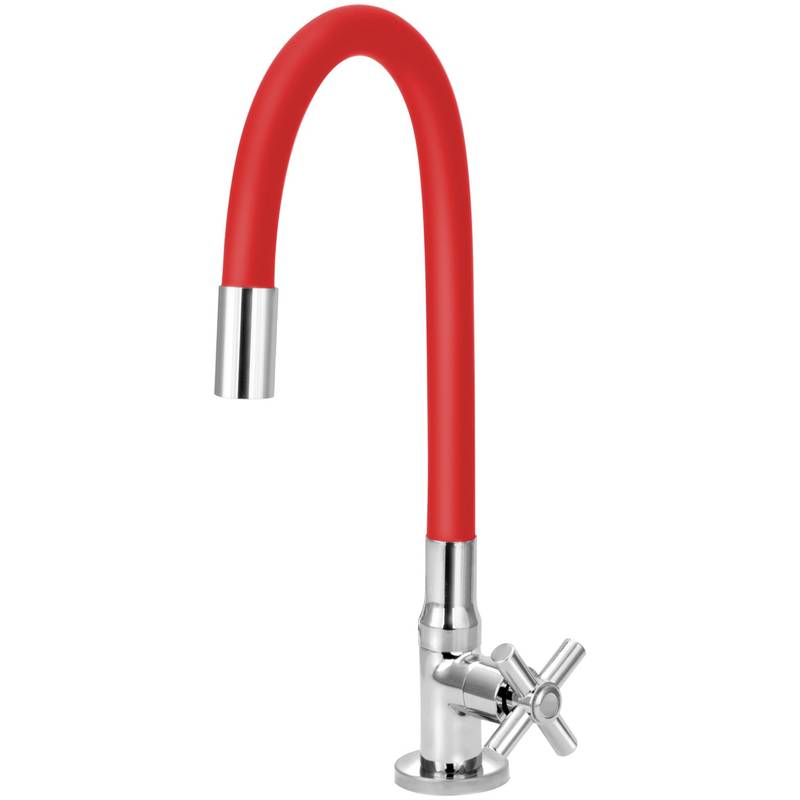 2155 C62 1/4 TORN.B.M PIA MESA COLOR VERMELHO (CAIXA) DN 15/20 NBR 10281