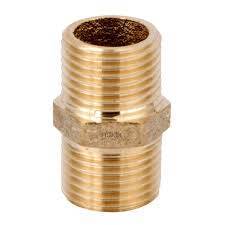 NIPLE METAL 3/4 X 3/4 AMARELO