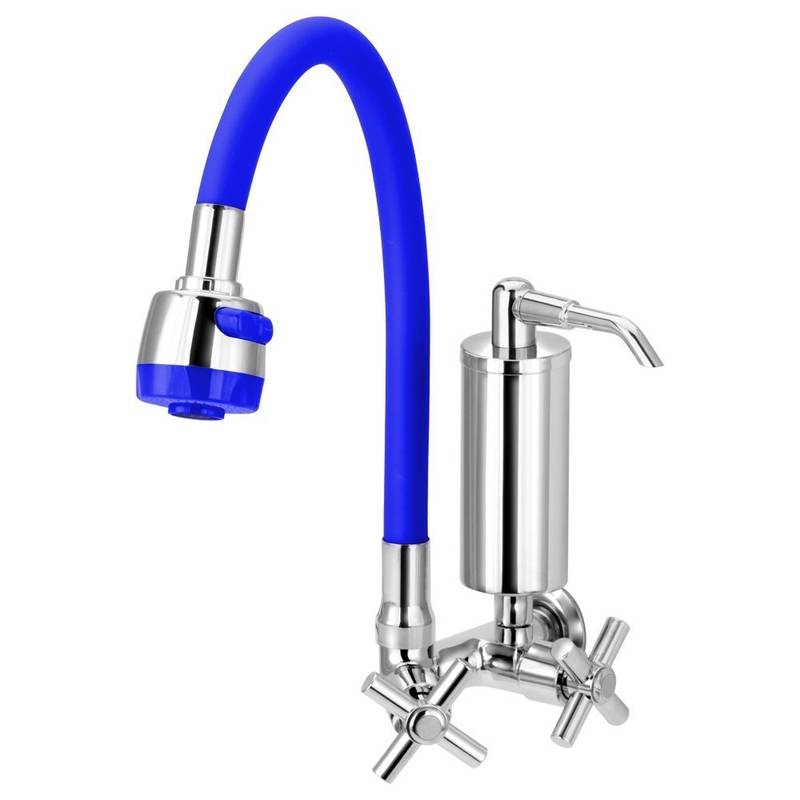 1186 C62 1/4 TORN. PAREDE B.M. GOURMET AZUL FILTRO METAL DN15/20