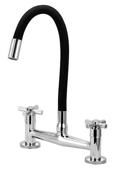 1256 C62 1/4 MISTURADOR PIA MESA FIXO COLOR PRETO DN 15 NBR 11535