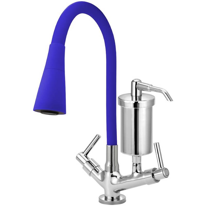 1182 C51 1/4 CONJ. TORN. B.M. CONICO AZUL FILTRO SLIM METAL MESA DN 15 NBR 10281