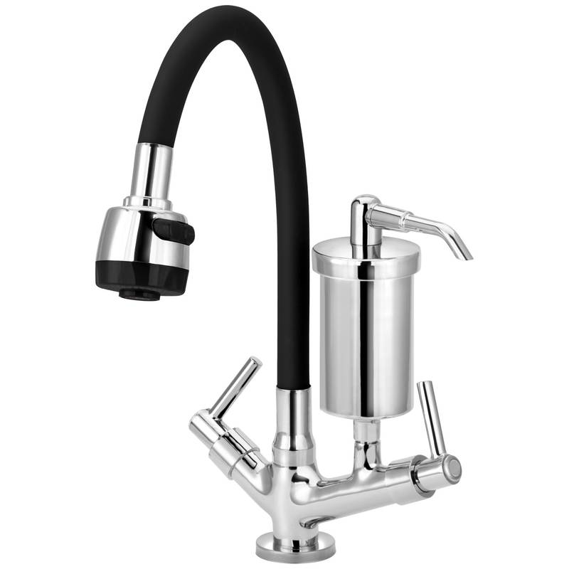 1182 C51 1/4 CONJ TORN B.M GOURMET PRETO FILTRO METAL MESA DN 15 NBR 10281