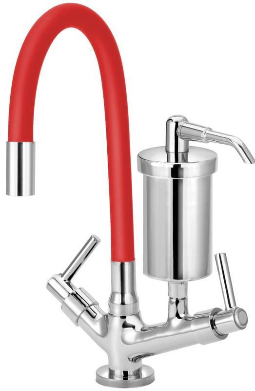 1182 C51 1/4 CONJ. TORN. B.M. COLOR VERMELHO FILTRO SLIM METAL MESA DN 15 NBR 10281