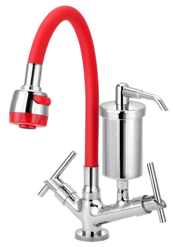 1182 C61 1/4 CONJ. TORN. B.M. GOURMET VERMELHO FILTRO METAL MESA DN 15 NBR 10281