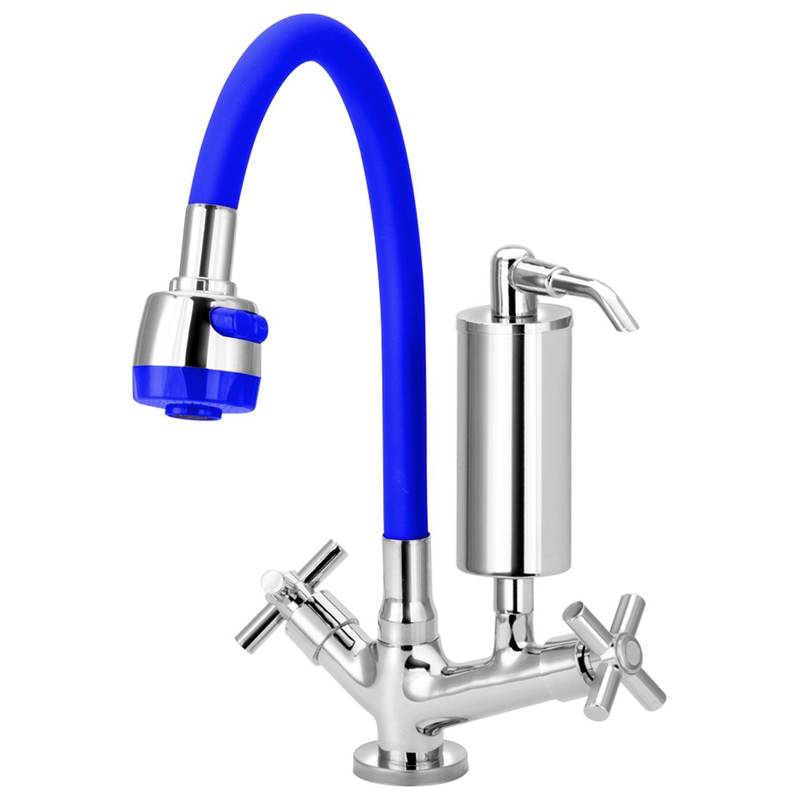 1182 C62 1/4 CONJ TORN B.M. GOURMET AZUL FILTRO SLIM METAL MESA DN 15 NBR 10281