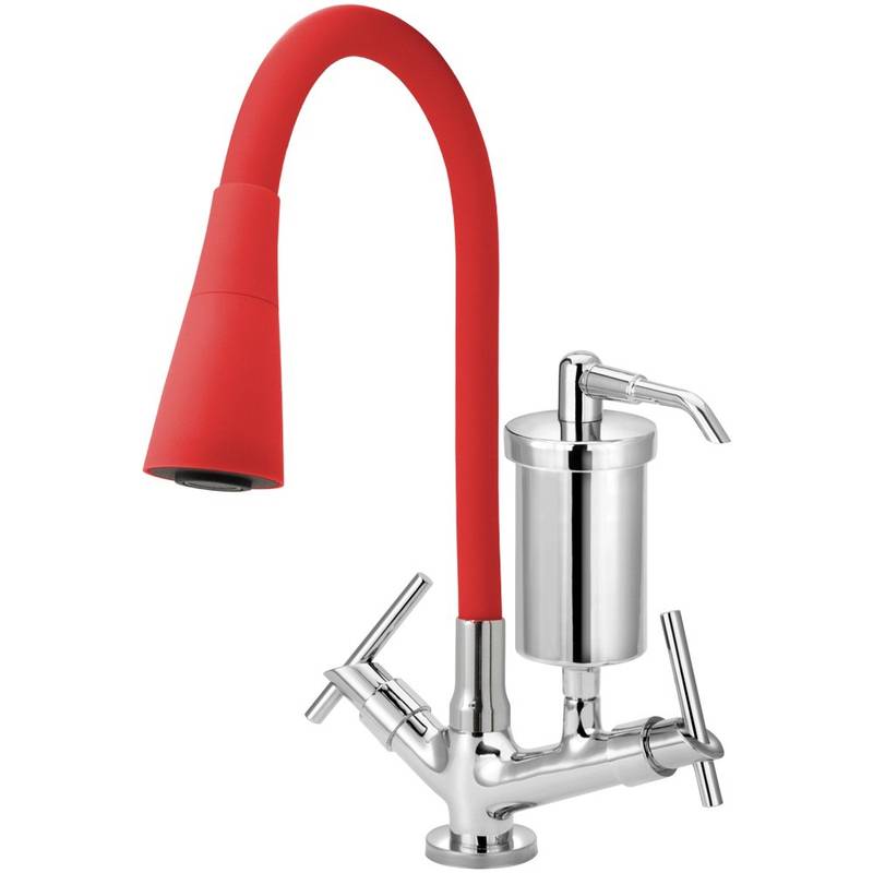 1182 C61 1/4 CONJ. TORN. B.M CONICO VERMELHO FILTRO METAL MESA DN 15 NBR 10281