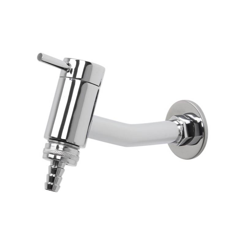 1160 C51 1/4 TORNEIRA LINHA PRATICA FIXA PAREDE CURTA TANQUE CROMADA AGUA FRIA DN 15/20 NBR 10281