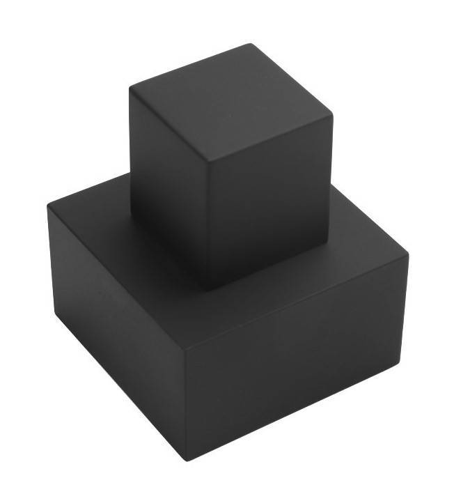 VOLANTE QUADRA PEQUENO 3/4 C/CANOPLA BLACK