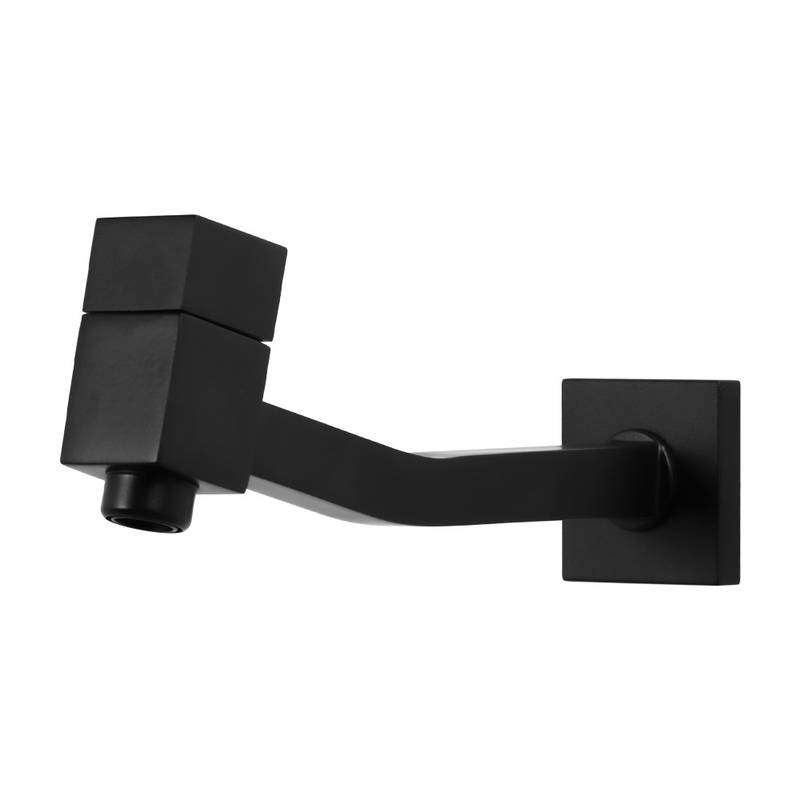 TORNEIRA LINK QUADRADA LONGA PAREDE BLACK