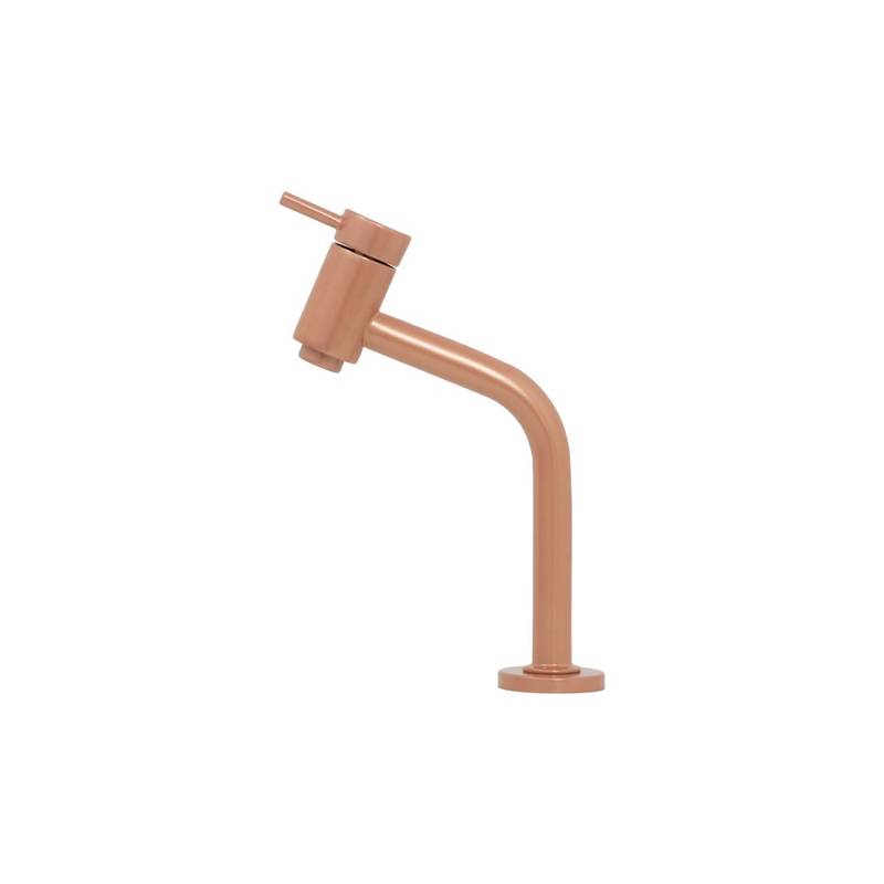 1261 C51 1/4 TORNEIRA LINHA PRATICA MESA BAIXA ROSE GOLD