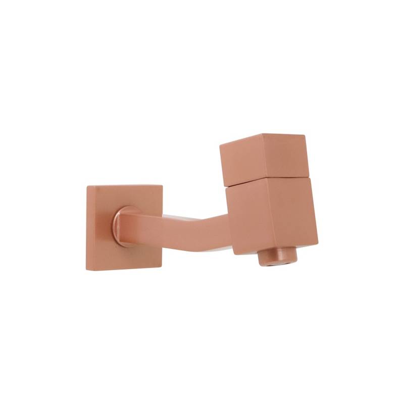 TORNEIRA LINK QUADRADA CURTA PAREDE ROSE GOLD