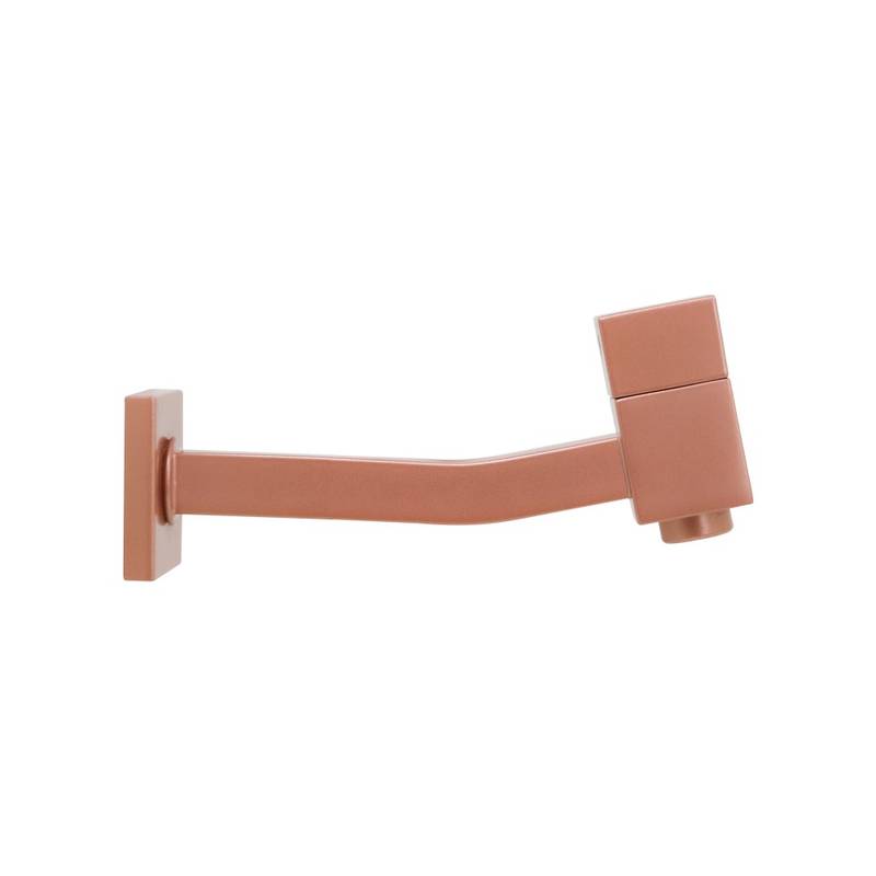 TORNEIRA LINK QUADRADA MEDIA PAREDE ROSE GOLD