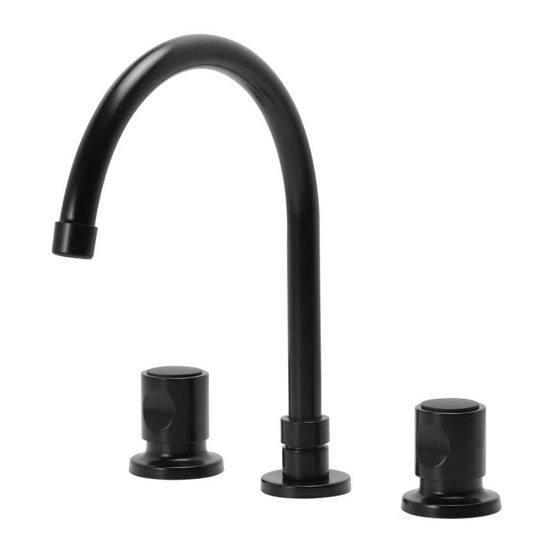 1876 C42 ASPEN 1/4 MISTURADOR LAVATORIO BICA FIXA BLACK DN 15 NBR 11535