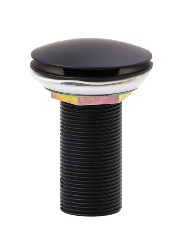 VALVULA PRESS MATIC PARA LAVATORIO 7/8 BLACK
