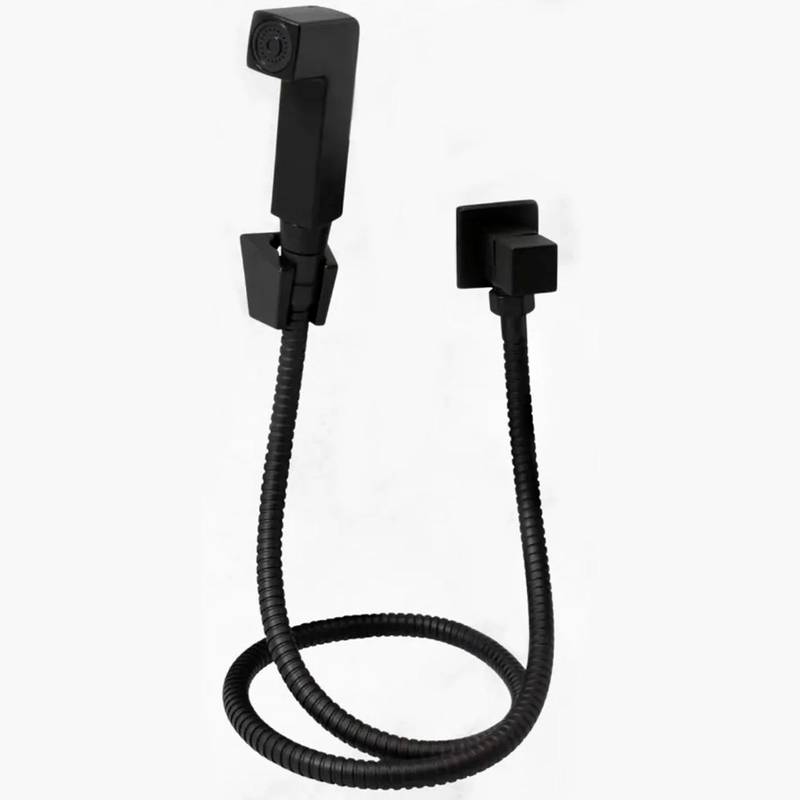 DUCHA HIGIENICA BLACK QUADRA C/DERIVACAO BLISTER DN 15/20 NBR 14877