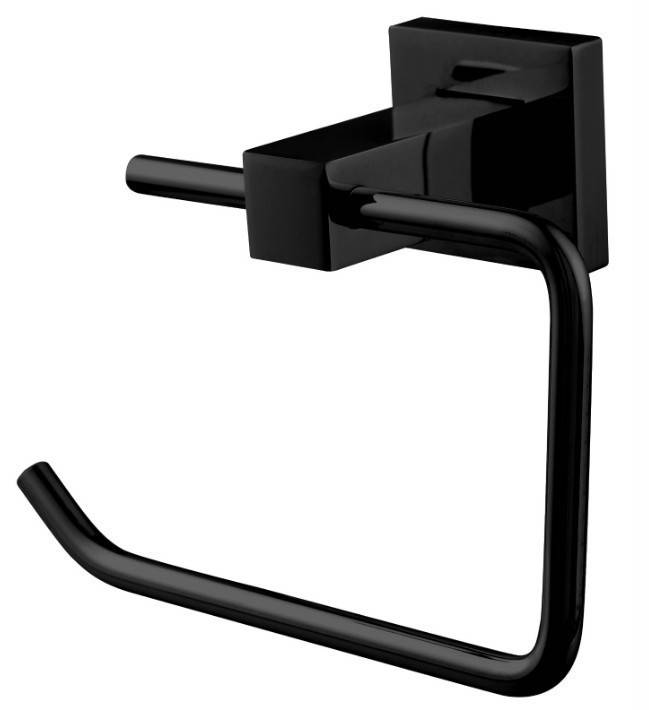 PORTA PAPEL QUADRA BLACK LINHA SQUARE