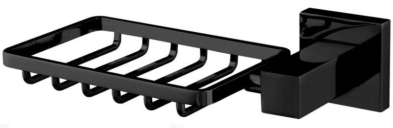 SABONETEIRA QUADRA BLACK LINHA SQUARE