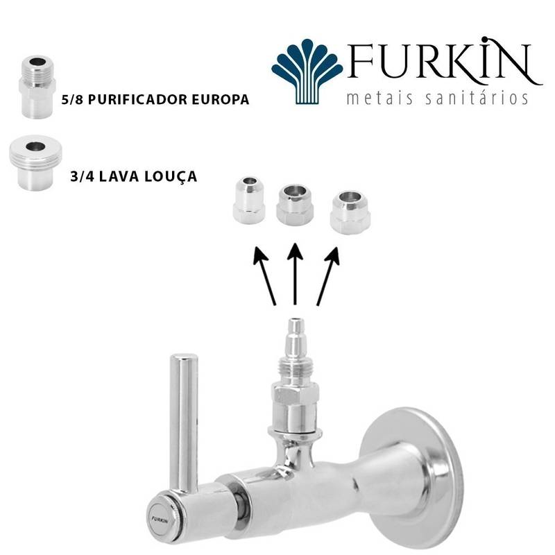 1147 C51 REGISTRO P/FILTRO COM KIT PURIFICADOR