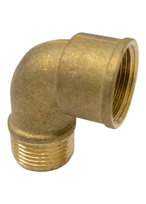 JOELHO LATAO 90° MACHO X FEMEA 1/2 AMARELO