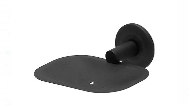 N.09 SABONETEIRA PAREDE STANDARD LEVE BLACK