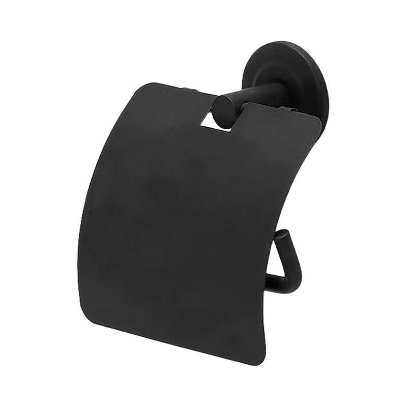 N.11 PORTA PAPEL C/ TAMPA STANDARD LEVE BLACK