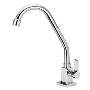 1053 C60 1/4 QUADRADA COZINHA MESA CROMADA DN15
