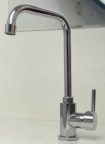 TORNEIRA MONACO MONOCOMANDO TUBO ALADIM CROMADA