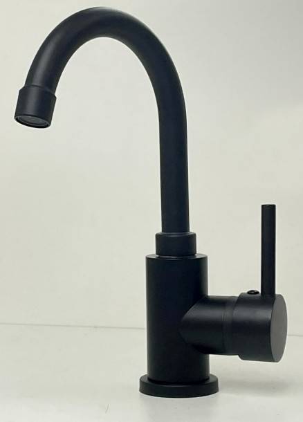 TORNEIRA MONACO MONOCOMANDO TUBO LAVATORIO BLACK