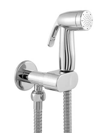 DUCHA HIGIENICA C/ SUP INTEGRADO GATILHO CROMADO LEVE BLISTER DN 15/20 NBR 14877