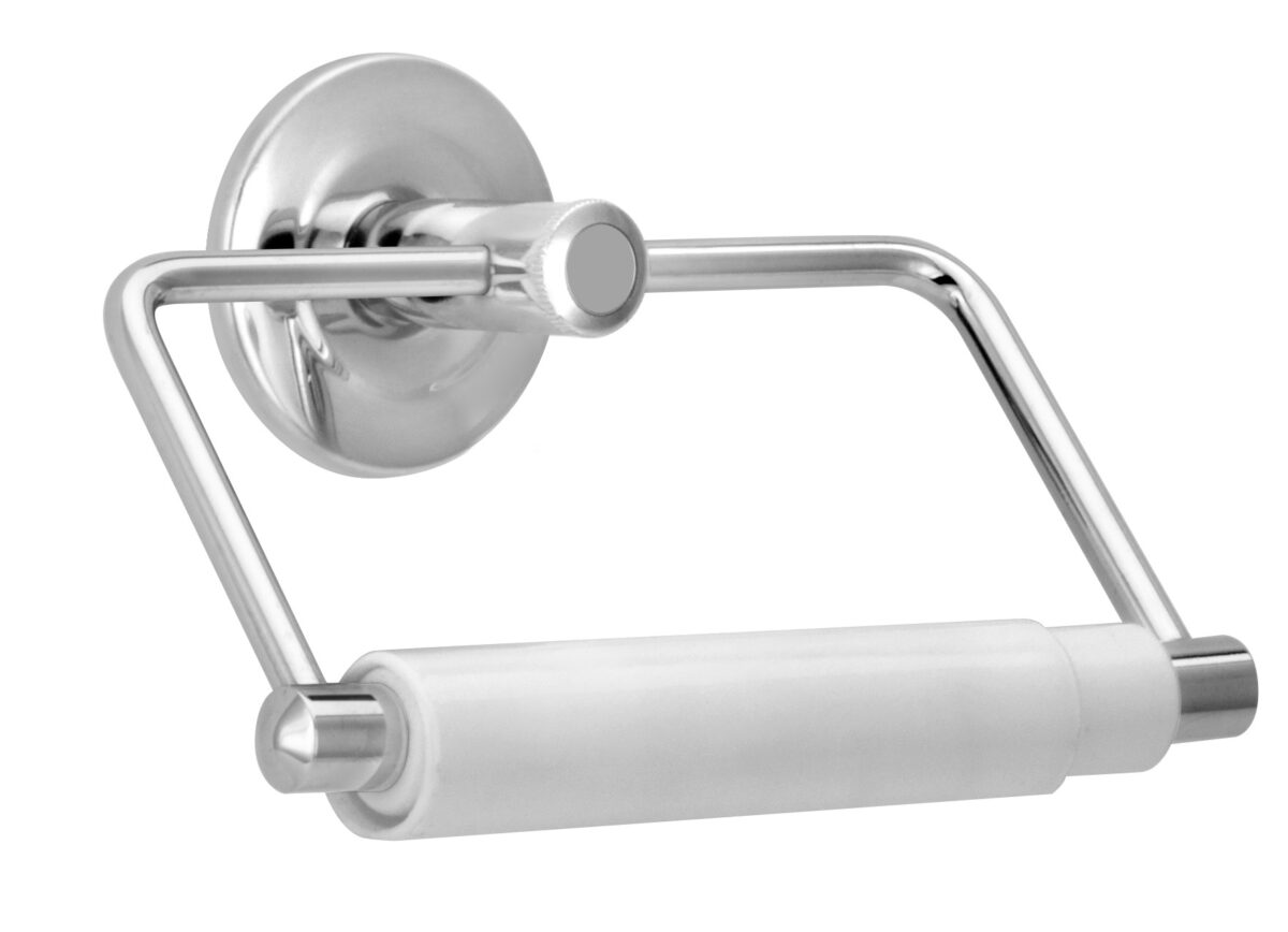 PORTA PAPEL C/ ROLETE N.10 STANDARD METAL