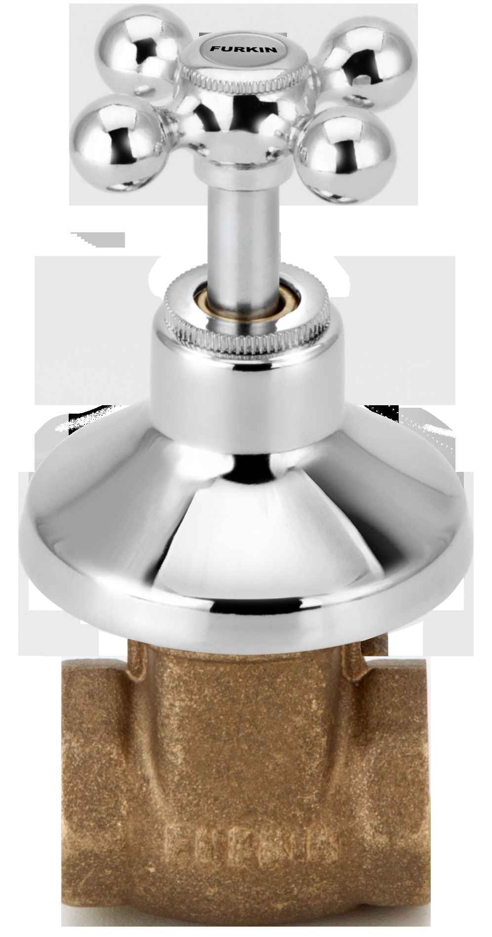 1509 C38 3/4 REG.GAVETA C/CANOPLA AGUA FRIA DN 20 NBR 15705