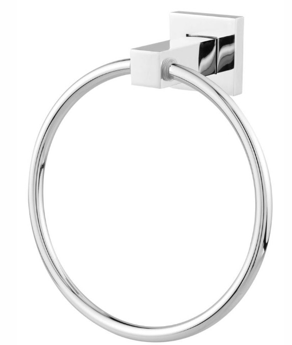 PORTA TOALHA ARGOLA QUADRA LINHA SQUARE