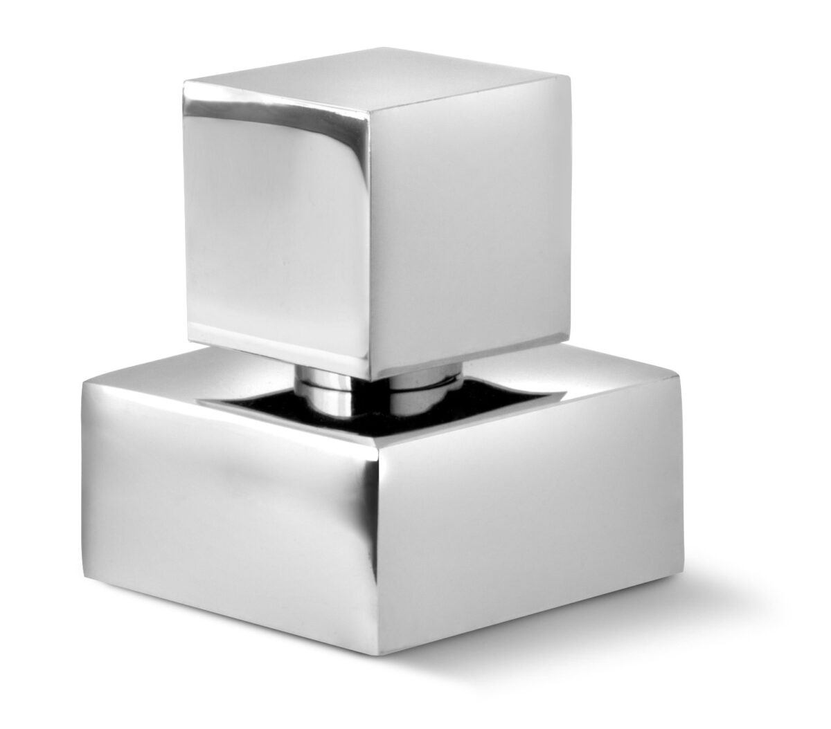 VOLANTE QUADRA PEQUENO 3/4 C/CANOPLA CROMADA