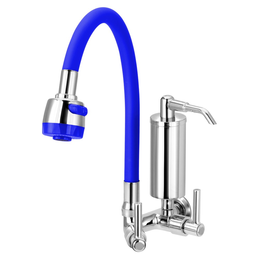 1186 C51 1/4 TORN. PAREDE B.M. GOURMET AZUL FILTRO SLIM METAL DN15/20