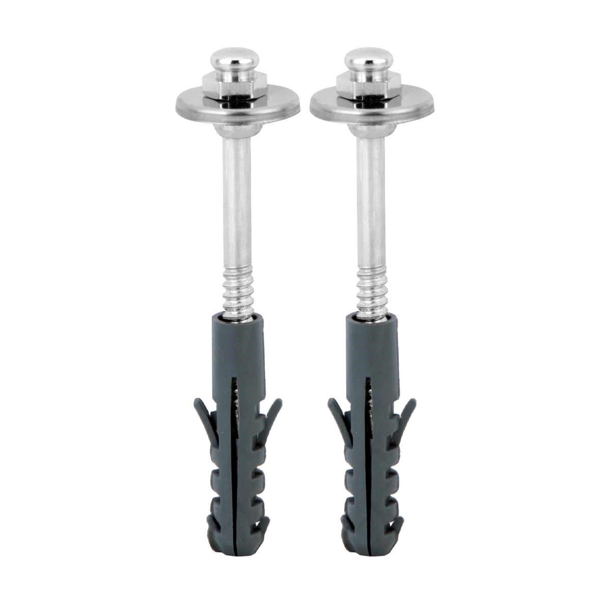 PARAFUSO P/ BACIA  B. 08 X 70MM - INOX 304 - PAR