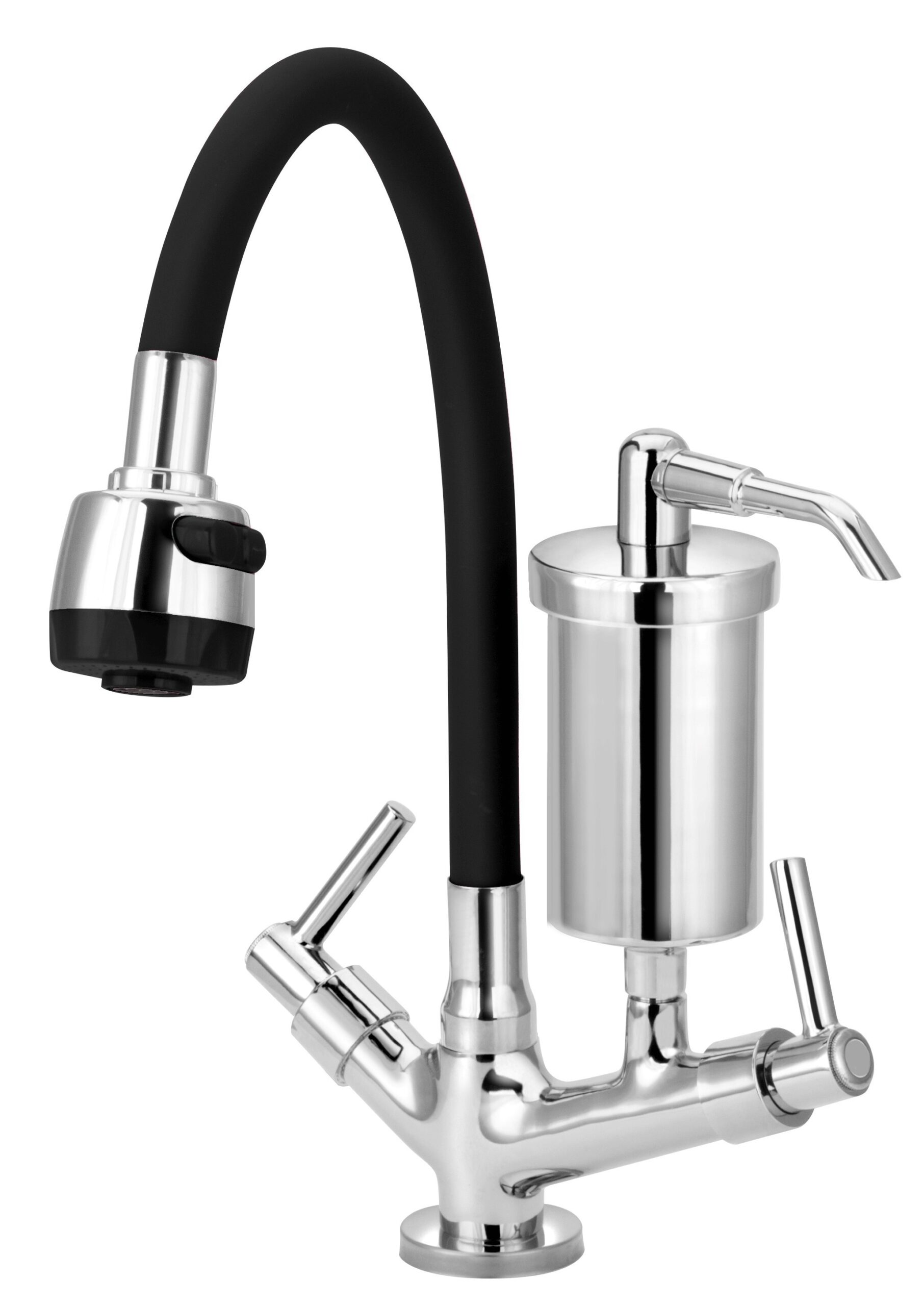 1182 C51 1/4 CONJ TORN B.M GOURMET PRETO FILTRO SLIM METAL MESA DN 15 NBR 10281