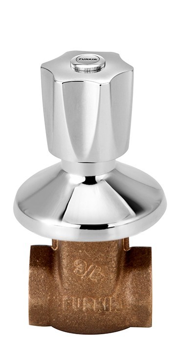 1509 C50 LEVE 3/4 REG.GAVETA C/CANOPLA LEVE 3/4 AGUA FRIA DN 20 NBR 15705