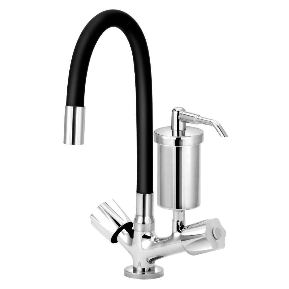 1182 C50 S/D CONJ. TORN. B.M. COLOR PRETO FILTRO SLIM  METAL MESA DN 15 NBR 10281