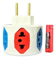 BENJAMIM CARROSSEL 6 TOMADAS FUSIVEL 20A (PCT 25 UN. R$ 6,95 CADA)